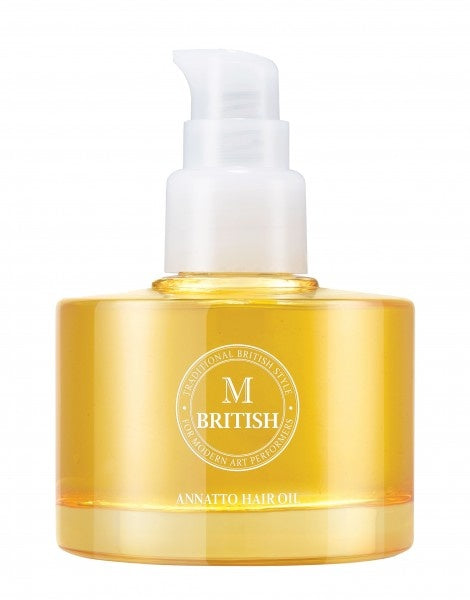 British M - Annatto Haarolie - 70 ml 