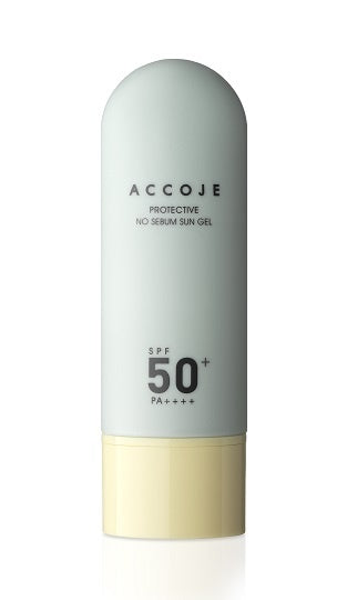 Accoje - Beschermende No Sebum Sun Gel (SPF50+, PA++++) - 50 ml