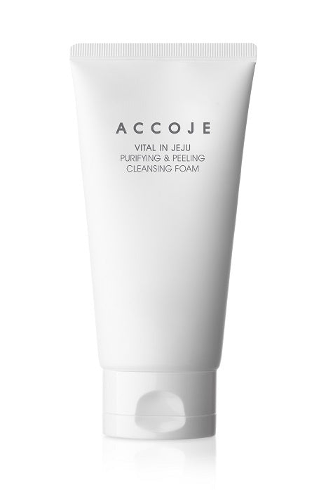 Accoje - Vital in Jeju Purifying & Peeling Cleansing Foam - 150 ml